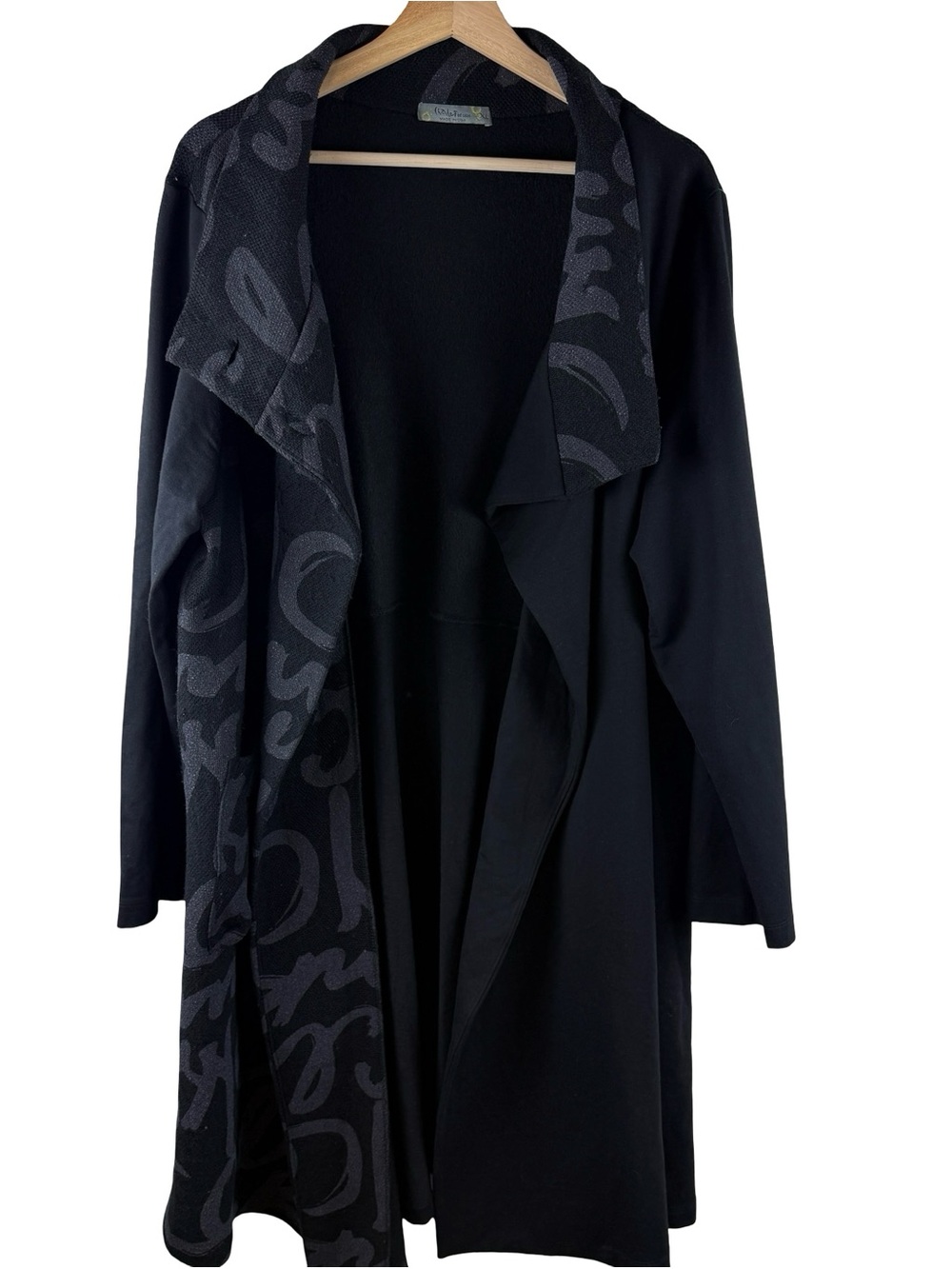 Chalet Et Ceci  Funnel Neck Jacket Coat Artsy Lagenlook XL - Picture 3 of 10